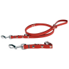 Smycz Skórzana Składana Dla Psa Dino 2cm/200cm