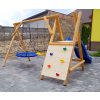 DREWNIANY PLAC ZABAW DO OGRODU WESOŁY PLAC DUO NOWOŚĆ SUPER-PLACE 320/200