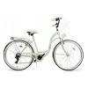 DAMSKI MIEJSKI ROWER 26 DAMKA ECO + KOSZ LEKKI 6B