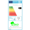 PIEC PIECYK KOMINEK ECO STALOWY KOZA NEGRO 8KW