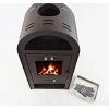 PIEC STALOWY P5 ECO KOZA KOMINEK KOMINKOWY 8KW