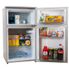Mała Lodówka Lodówko Zamrażarka Sigma BCD-96 Inox / Srebrna 89 Litrów 85cm