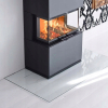 SZYBA HARTOWANA 400x800mm # gruba 10mm # POD PIEC KOMINEK SZKŁO 40x80cm