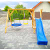 DREWNIANY PLAC ZABAW DO OGRODU WESOŁY PLAC DUO NOWOŚĆ SUPER-PLACE 320/200