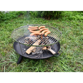 OKRĄGŁY RUSZT WISZĄCY NA TRÓJNÓG GRILL 70CM