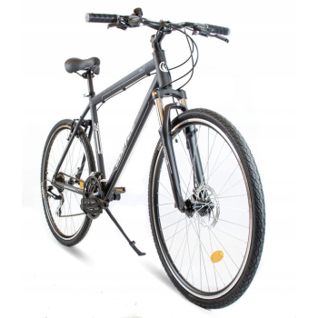 Rower crossowy Goetze CRX rama 19 cali koło 28 " INOX- GRAFIT