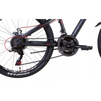 ROWER GÓRSKI MTB 24 SHIMANO AMORTYZACJA NA KOMUNIĘ