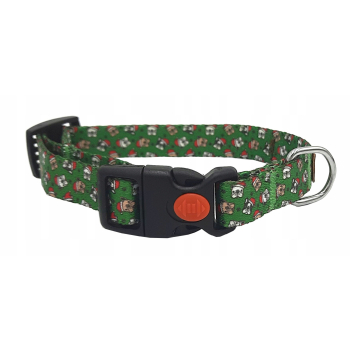 Obroża dla psa Świąteczna Zapinana Taśma 15mm/23-33cm Dino