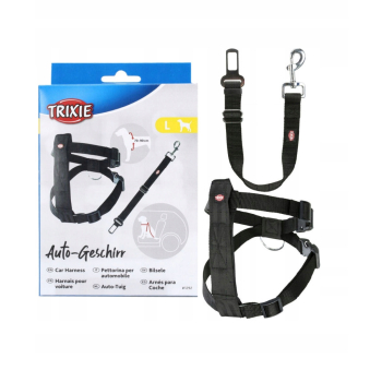 Szelki Dla Psa Do Samochodu Trixie L 70-90cm