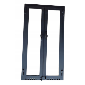 DRZWICZKI DWUSKRZYDŁOWE DO WĘDZARNI GRILLA PIECA CHLEBOWEGO PIZZY 92,5 x 46