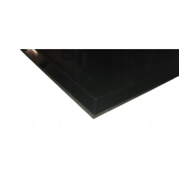SZKŁO 6mm 400x600 mm CZARNE FAZOWANA SZYBA HARTOWANA