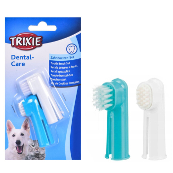 Szczoteczki Do Zębów Psa Kota na Palec TRIXIE