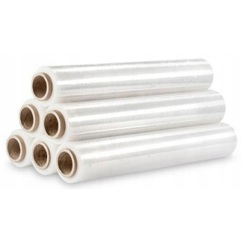 FOLIA STRETCH TRANSPARENT XXL STRECZ MEGA ROLKA