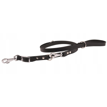 Smycz Skórzana Składana Dla Psa 18mm/200cm