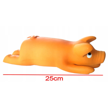 Zabawka Dla Psa Prosiak Latex Piszczący 25cm
