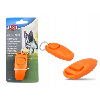 Kliker gwizdek 2w1 klikacz clicker do tresury psa