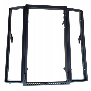 DRZWICZKI DWUSKRZYDŁOWE DO WĘDZARNI GRILLA PIECA CHLEBOWEGO PIZZY 92,5 x 46