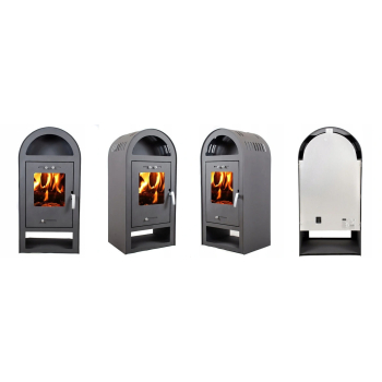 PIEC PIECYK KOMINEK ECO STALOWY KOZA NEGRO 8KW