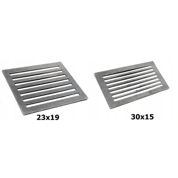 RUSZT KOMINKOWY ŻELIWNY DO KOMINKA PIECA 30x15