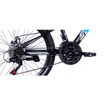 ROWER GÓRSKI MTB 24 DLA DZIECKA NA KOMUNIĘ 120-150 CM DZIECIĘCY RAMA 11