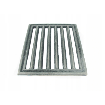 RUSZT 19x23cm ŻELIWNY TRWAŁY DO KOMINKA PIECA