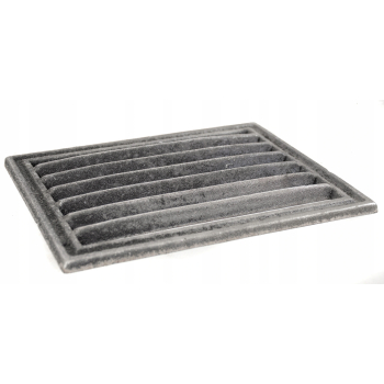 RUSZT 19x23cm ŻELIWNY TRWAŁY DO KOMINKA PIECA