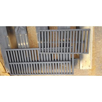 RUSZT DO KOMINKA SPARTHERM TRWAŁY 22x22 CM GRUBOŚĆ AŻ 12MM!