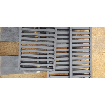RUSZT DO KOMINKA SPARTHERM TRWAŁY 22x22 CM GRUBOŚĆ AŻ 12MM!
