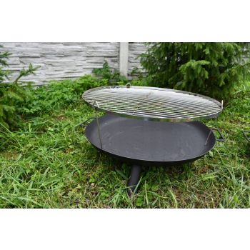 OKRĄGŁY RUSZT WISZĄCY NA TRÓJNÓG GRILL 70CM