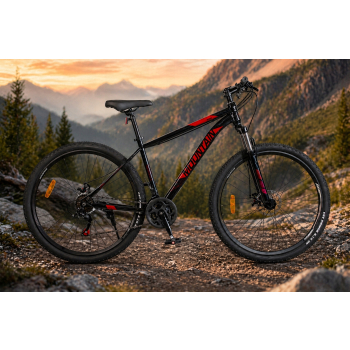 Rower górski terenowy MTB męski 29 cali 2x hamulce tarczowe amortyzacja