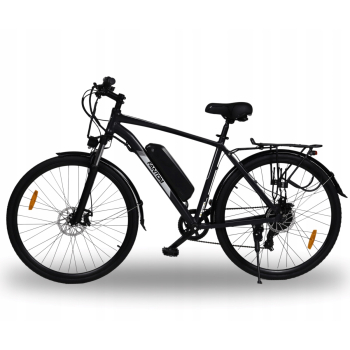 ROWER ELEKTRYCZNY MĘSKI 28 TREKKINGOWY ZE WSPOMAGANIEM 60-70km Shimano