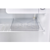 MAŁA LODÓWKA BIUROWA HOTELOWA MINIBAR CHŁODZIARKA NA DZIAŁKĘ 51cm inox