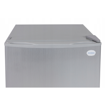 MAŁA LODÓWKA BIUROWA HOTELOWA MINIBAR CHŁODZIARKA NA DZIAŁKĘ 51cm inox