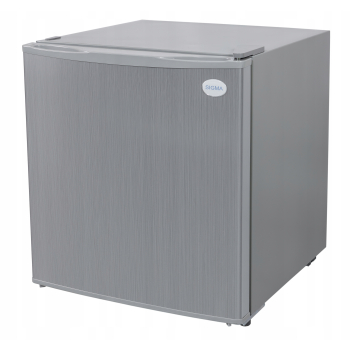 MAŁA LODÓWKA BIUROWA HOTELOWA MINIBAR CHŁODZIARKA NA DZIAŁKĘ 51cm inox