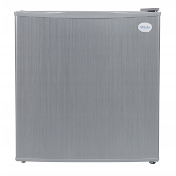 MAŁA LODÓWKA BIUROWA HOTELOWA MINIBAR CHŁODZIARKA NA DZIAŁKĘ 51cm inox