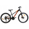 ROWER GÓRSKI MTB 24 ALUMINIUM SHIMANO AMORTYZACJA 120-145cm rama 11