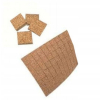 Przekładki korkowe Low-Tack 18x18mm grubość 3mm Arkusz 126 szt.