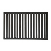Ruszt STALOWY o grubości 16mm do kominka grila 29,5x23,5 cm 295x235mm