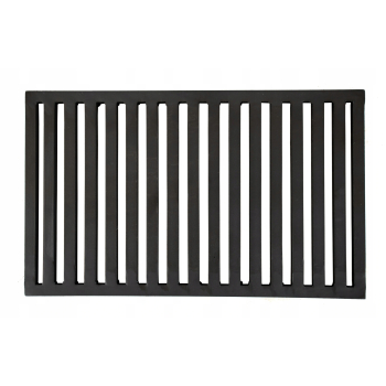 Ruszt STALOWY o grubości 16mm do kominka grila 29,5x23,5 cm 295x235mm