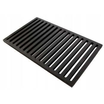 Ruszt STALOWY o grubości 16mm do kominka grila 29,5x23,5 cm 295x235mm