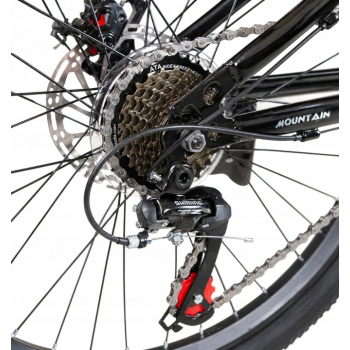 ROWER GÓRSKI MĘSKI MTB 27,5 AMORTYZACJA 21B TARCZE HAMULCOWE 160-175cm