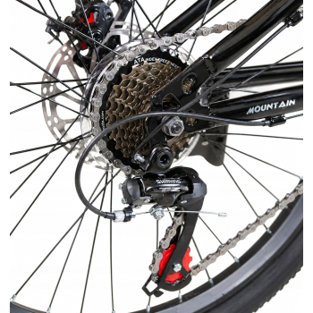 ROWER GÓRSKI MĘSKI MTB 27,5 AMORTYZACJA 21B TARCZE HAMULCOWE 160-175cm biał