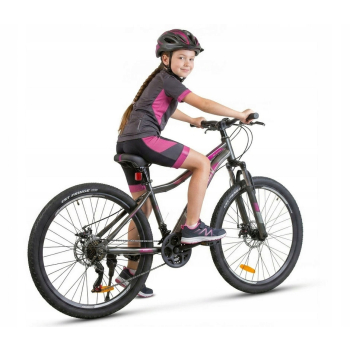 ROWER GÓRSKI MTB 26 CALI 21 BIEGÓW HAMULCE TARCZOWE RAMA 15 na prezent STAL