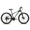 ROWER GÓRSKI MTB 24 CALI NA KOMUNIĘ AMORTYZACJA HAMULCE TARCZOWE 130-145cm