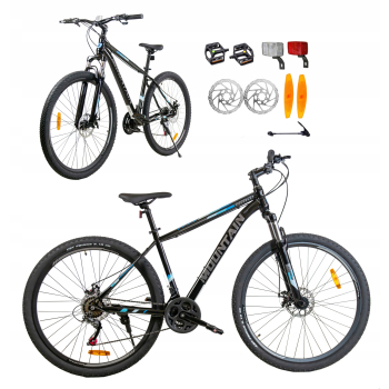 ROWER GÓRSKI MĘSKI KOŁA 29 STALOWY MTB 170-180cm 21 BIEGÓW rama 18 ST