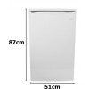 Mała zamrażarka szufladowa 85L 4 Wysuwane Szuflady 41dB 85cm Biała Pojemna