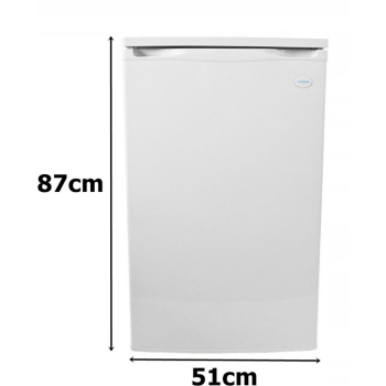 Mała zamrażarka szufladowa 85L 4 Wysuwane Szuflady 41dB 85cm Biała Pojemna