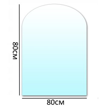 PODSTAWA SZKLANA POD PIEC KOMINEK SZKŁO 80x80